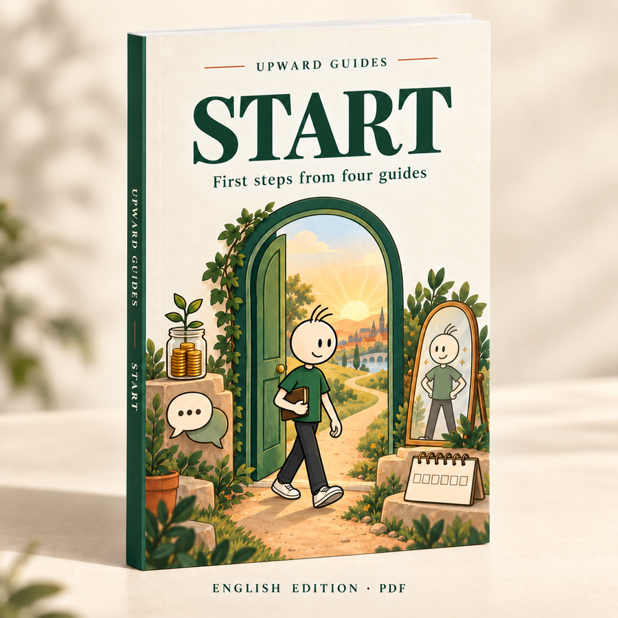 [EN] UPWARD Guides Start - First steps from four guides